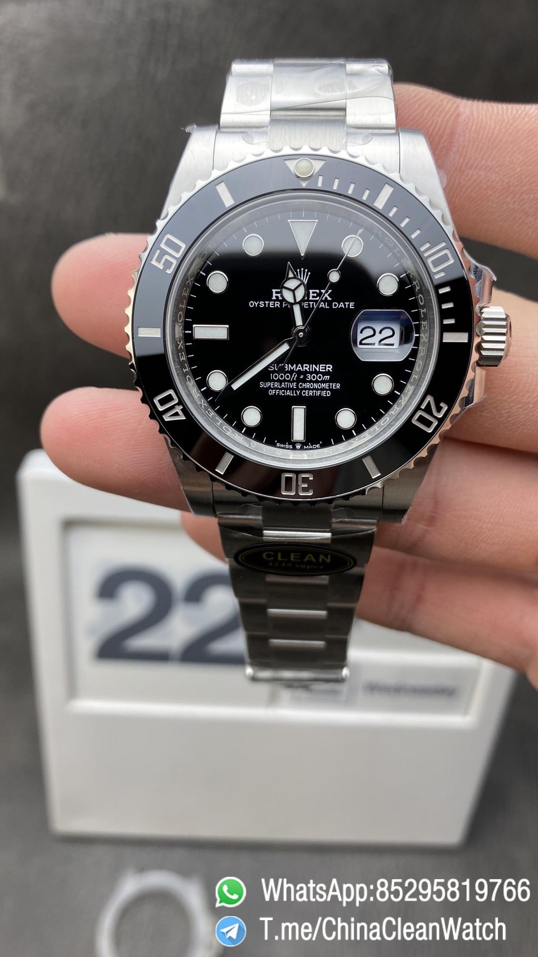 Clean Factory Rolex Submariner 41mm 126610LN Black Dial Black Ceramic Bezel 904L Steel VR3235 Movement Clean Factory Rolex Submariner 41mm 126610LN Black Dial Black Ceramic Bezel 904L Steel VR3235 Movement