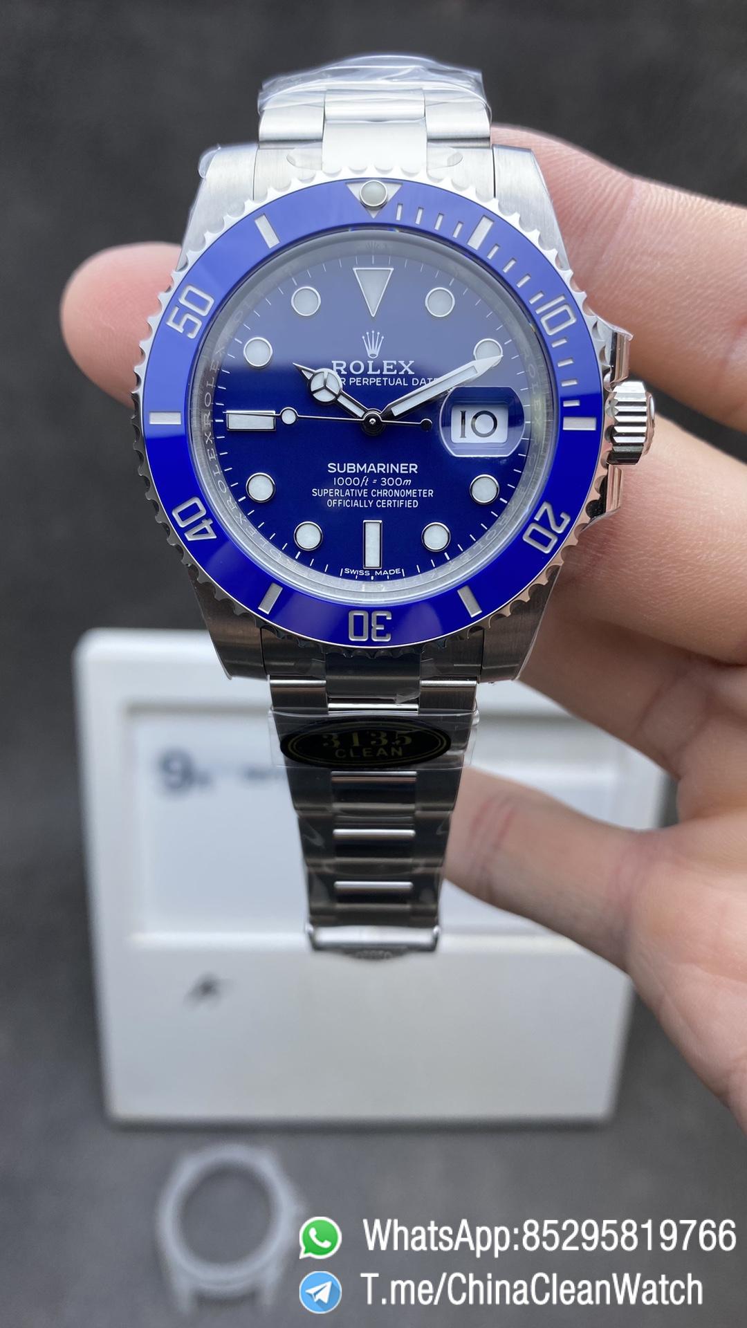 Clean Factory Watches Rolex Submariner 116619LB 40mm Blue Dial Ceramic Bezel 904L Steel Case Bracelet VS3135 Movement Clean Factory Watches Rolex Submariner 116619LB 40mm Blue Dial Ceramic Bezel 904L Steel Case Bracelet VS3135 Movement