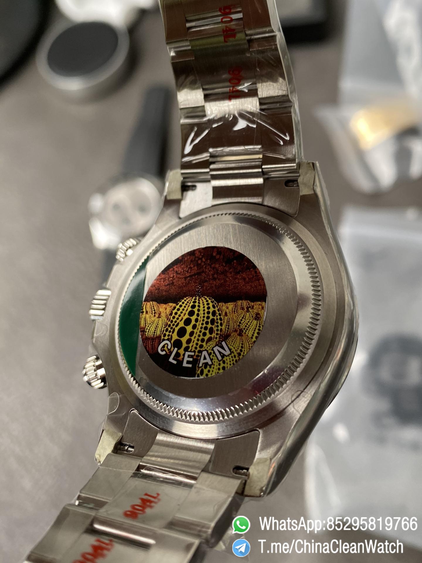 Clean Factory Watch CF Watches Rolex Daytona 126500LN Black Dial Black Cerachrom Bezel 904L Oystersteel SH4131 Movement 07 Clean Factory Watch CF Watches Rolex Daytona 126500LN Black Dial Black Cerachrom Bezel 904L Oystersteel SH4131 Movement 07