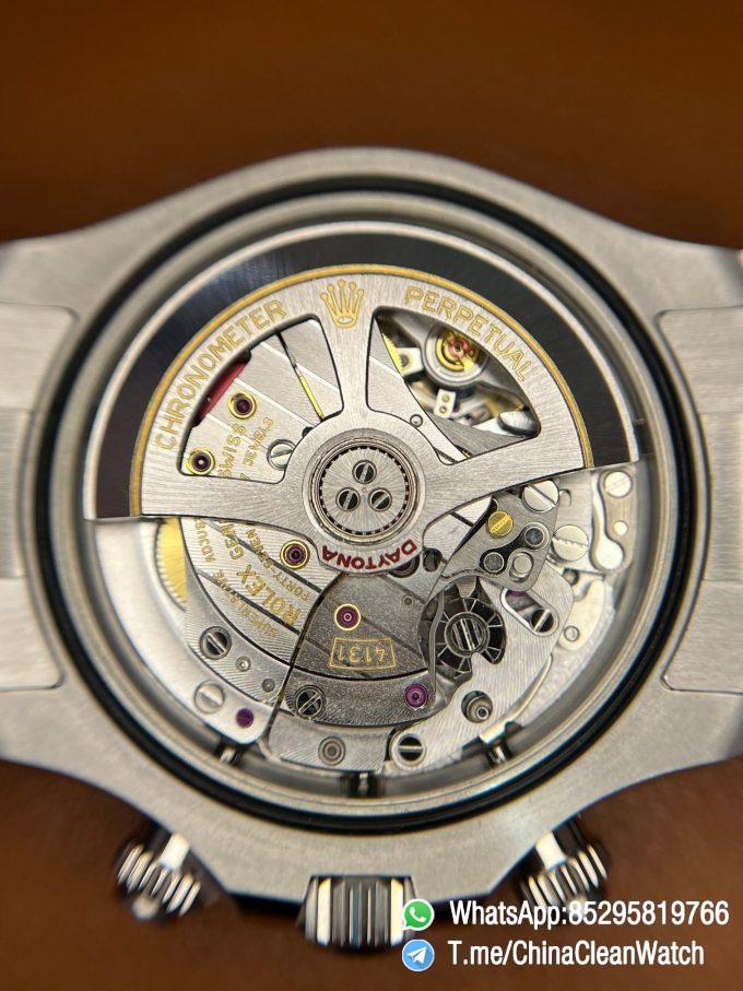 Clean Factory Watch Rolex Daytona Panda 126500LN White Dial Black Cerachrom Bezel 904L Oystersteel SH4131 Movement 011