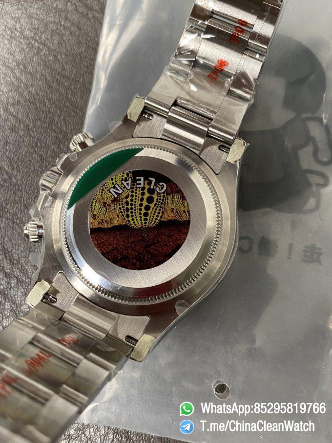 Clean Factory Watch Rolex Daytona Panda 126500LN White Dial Black Cerachrom Bezel 904L Oystersteel SH4131 Movement 07