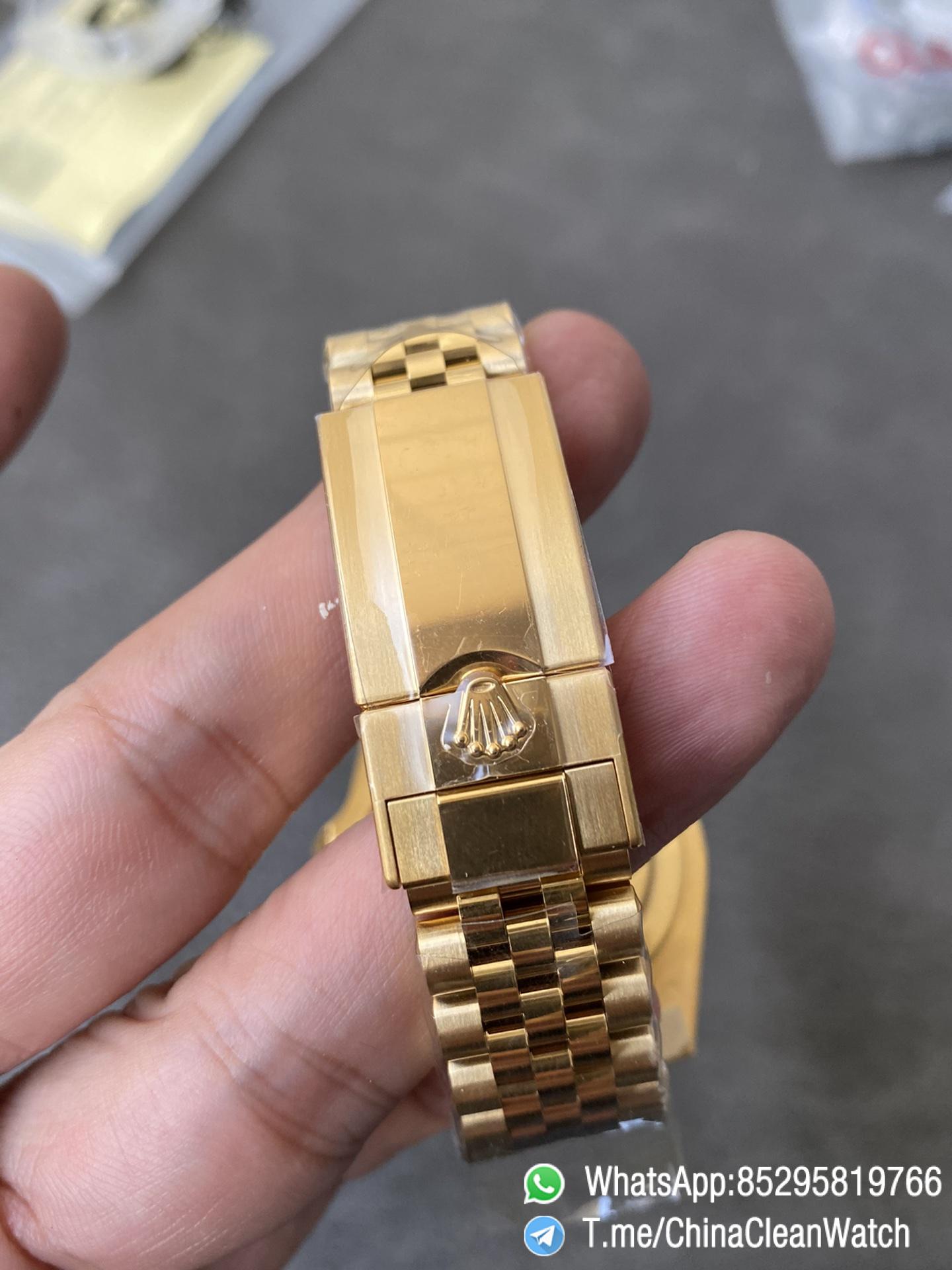 CF Rolex Clean Factory GMT Master II 126718GRNR Full Yellow Gold Black Grey Bezel Black Dial Jubilee Bracelet DD3285 Movement 08 CF Rolex Clean Factory GMT Master II 126718GRNR Full Yellow Gold Black Grey Bezel Black Dial Jubilee Bracelet DD3285 Movement 08