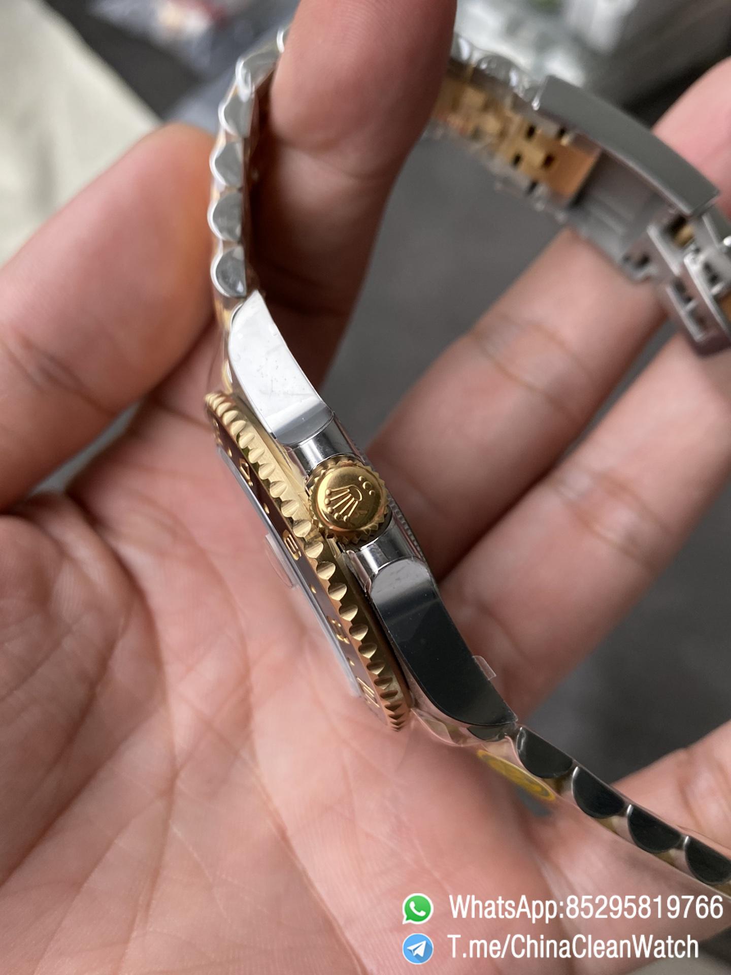Clean Factory GMT Master II 126713GRNR Oystersteel and Yellow Gold Black and Grey Bezel Black Dial Jubilee Bracelet DD3285 Movement 05 Clean Factory GMT Master II 126713GRNR Oystersteel and Yellow Gold Black and Grey Bezel Black Dial Jubilee Bracelet DD3285 Movement 05