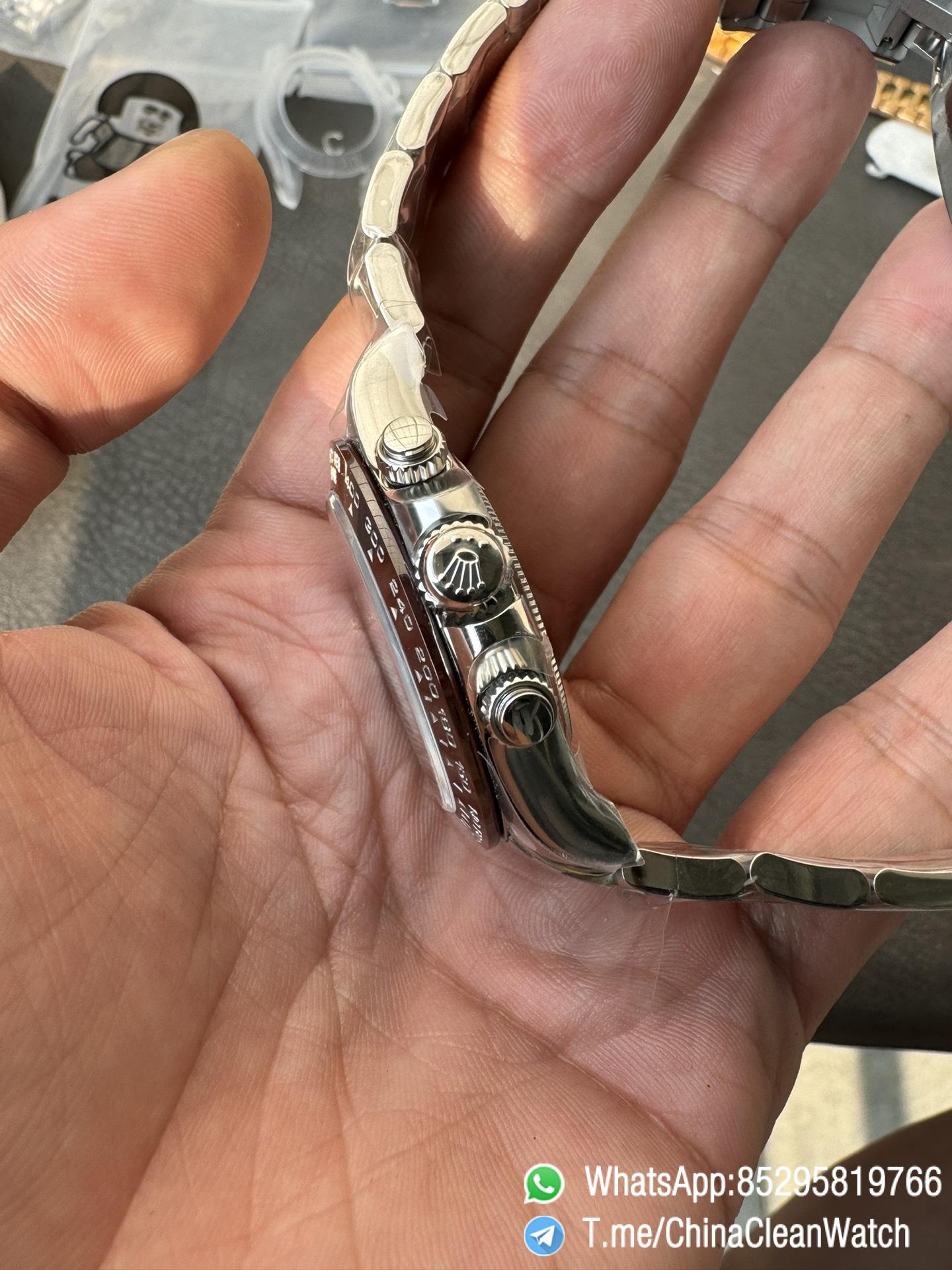 Clean Factory Watch Rolex Daytona 116506 Ice Blue Dial Stick Markers 904L Steel Case Bracelet DD4130 Movement 05 Clean Factory Watch Rolex Daytona 116506 Ice Blue Dial Stick Markers 904L Steel Case Bracelet DD4130 Movement 05