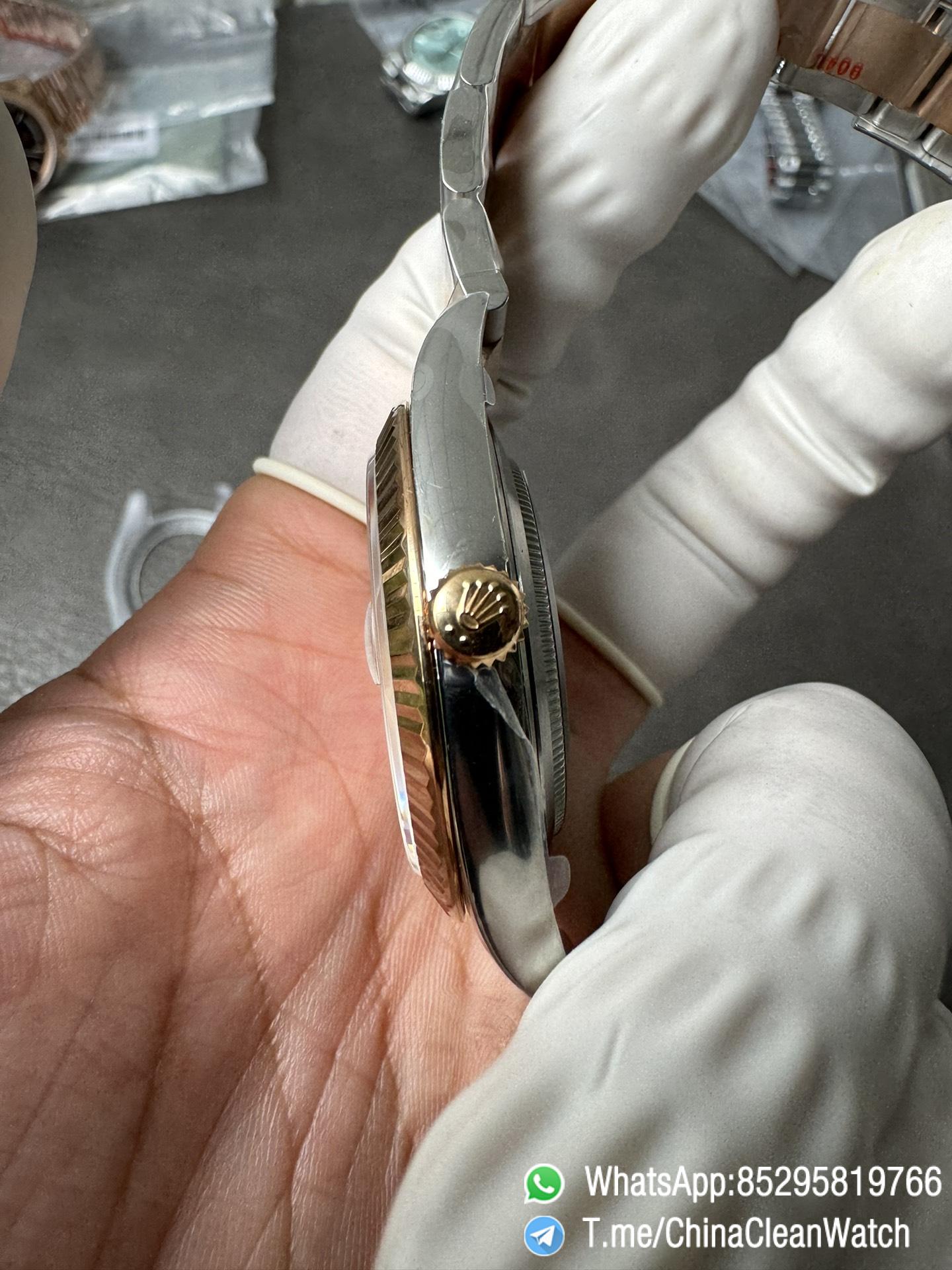 Clean Factory DateJust 41mm 126333 Champagne Dial with Diamond Markers Two Tone Bracelet VR3235 06 Clean Factory DateJust 41mm 126333 Champagne Dial with Diamond Markers Two Tone Bracelet VR3235 06