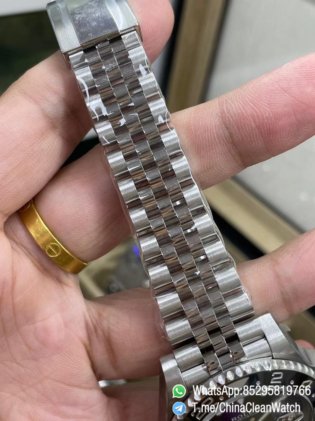 Clean Factory GMT Master II 126710GRNR Black Gray Ceramic Bezel 904L Oystersteel Jubilee Strap DD3285 Movement 06 Clean Factory GMT Master II 126710GRNR Black Gray Ceramic Bezel 904L Oystersteel Jubilee Strap DD3285 Movement 06