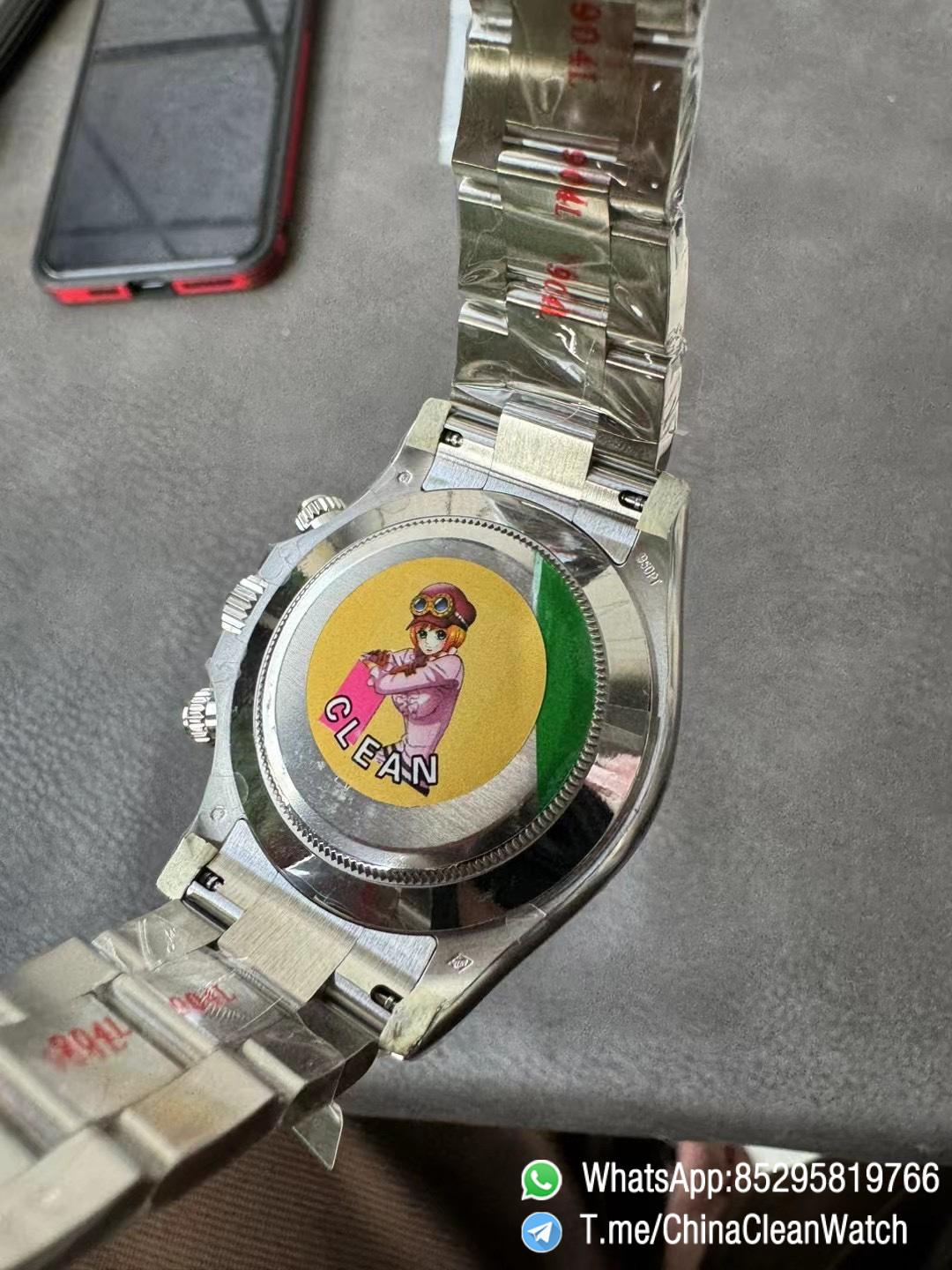 Clean Factory Watch Rolex Daytona 116506 Ice Blue Dial Arabic Markers 904L Steel Case Bracelet DD4130 Movement 06 Clean Factory Watch Rolex Daytona 116506 Ice Blue Dial Arabic Markers 904L Steel Case Bracelet DD4130 Movement 06