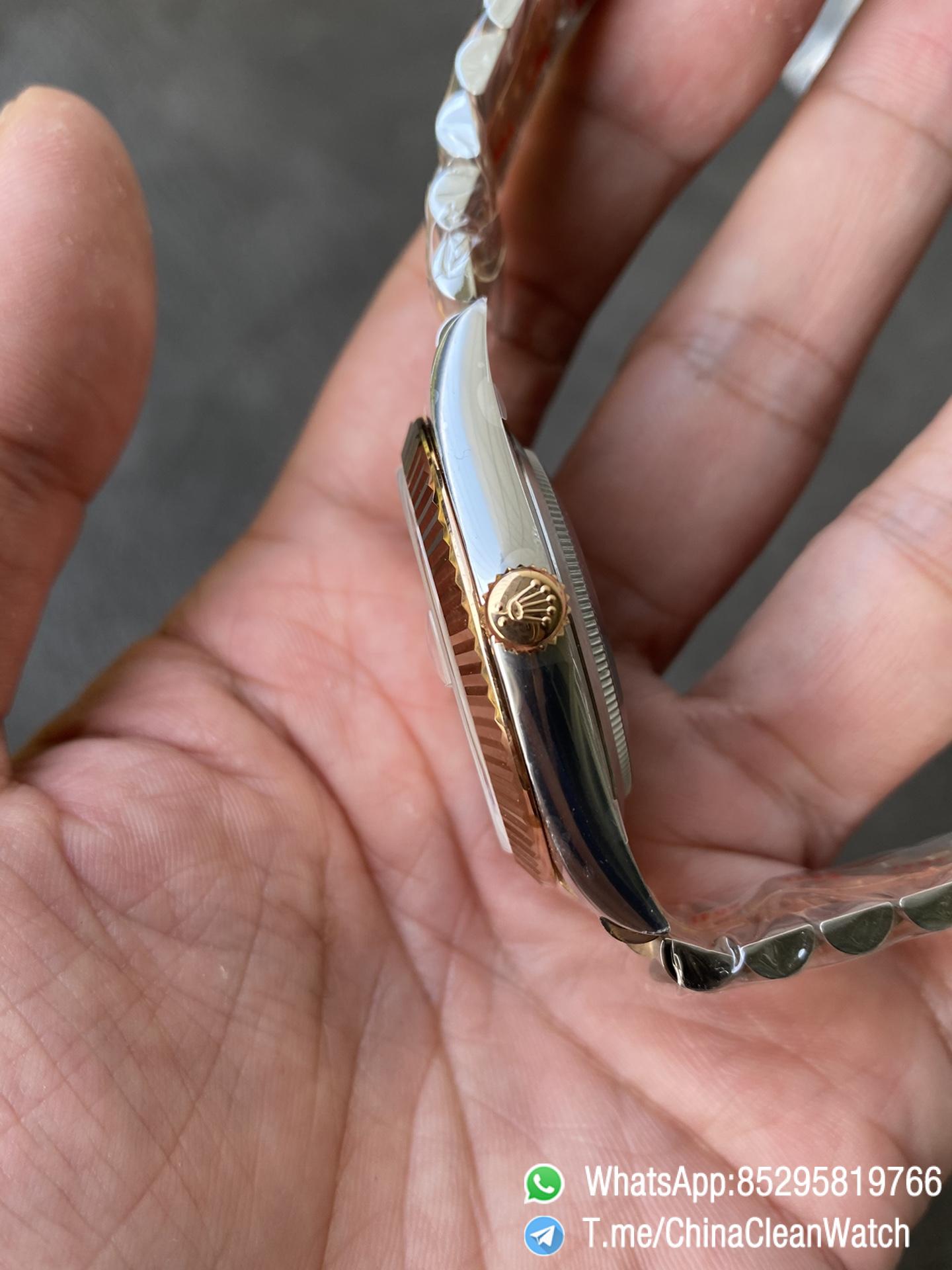 Clean Factory Watches DateJust 41mm 126331 0008 Rose Gold Sundust Diamond Set Dial Jubilee Bracelet 3235 Movement 06 Clean Factory Watches DateJust 41mm 126331 0008 Rose Gold Sundust Diamond Set Dial Jubilee Bracelet 3235 Movement 06