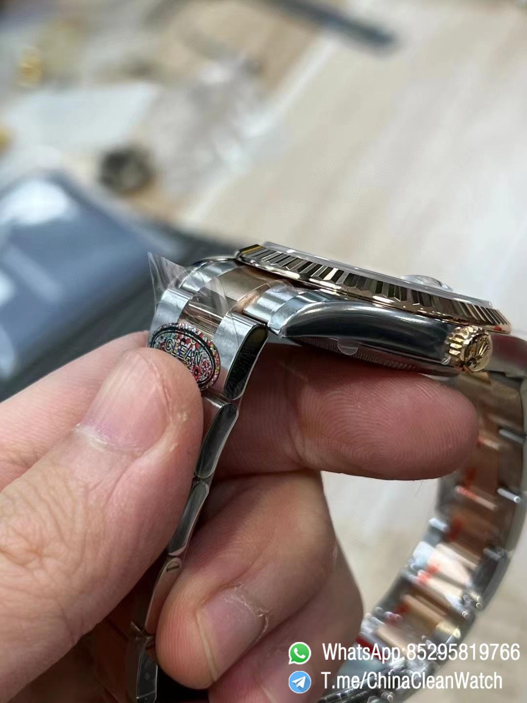 Clean Factory Watches Rolex DateJust 41mm 126331 0001 Rose Gold Bezel Chocolate Dial Oyster Bracelet 3235 Movement 06 Clean Factory Watches Rolex DateJust 41mm 126331 0001 Rose Gold Bezel Chocolate Dial Oyster Bracelet 3235 Movement 06