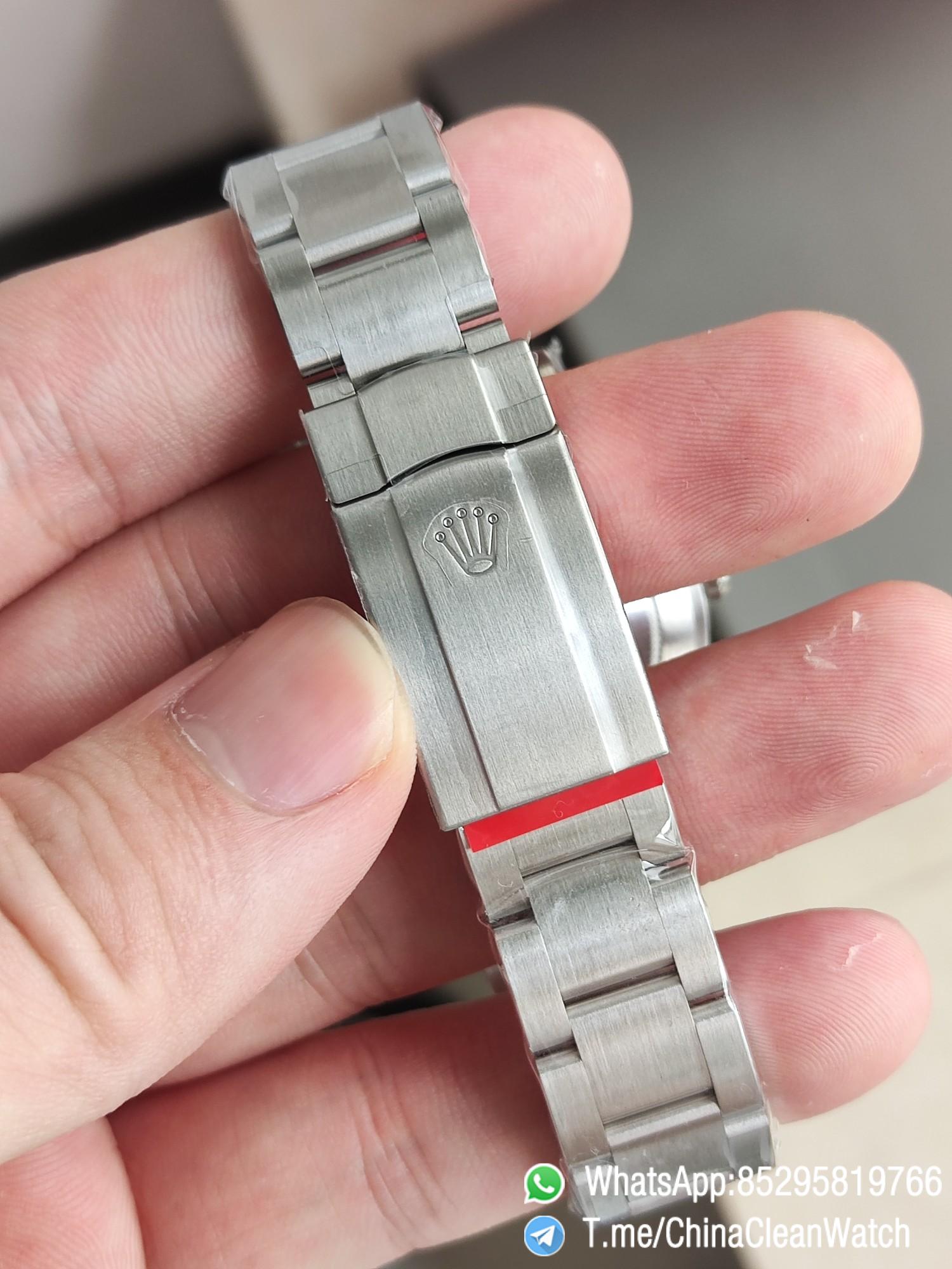 Clean Factory Watches Rolex Oyster Perpetual CF OP 124300 41mm 904L Stainless Steel Red Dial VR3230 07 Clean Factory Watches Rolex Oyster Perpetual CF OP 124300 41mm 904L Stainless Steel Red Dial VR3230 07