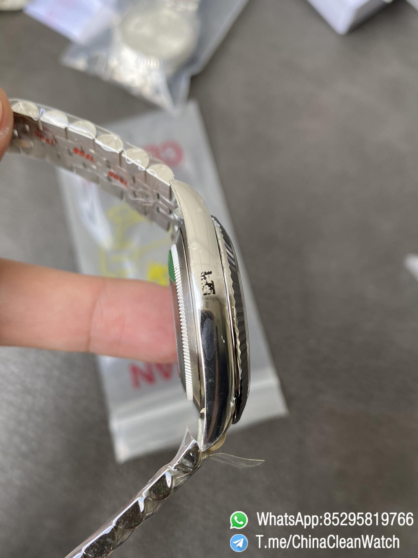 Clean Factory Rolex DateJust 41 126334 Bright Blue Fluted Motif Dial on Jubilee Bracelet Superclone 3235 Movement 07 Clean Factory Rolex DateJust 41 126334 Bright Blue Fluted Motif Dial on Jubilee Bracelet Superclone 3235 Movement 07