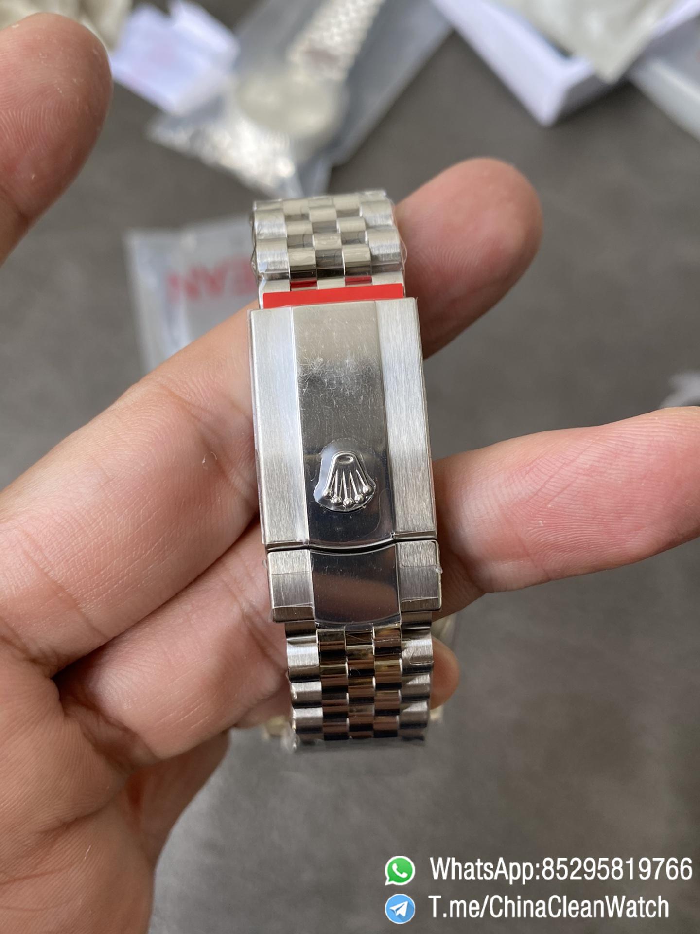 Clean Factory Rolex DateJust 41 126334 Bright Blue Fluted Motif Dial on Jubilee Bracelet Superclone 3235 Movement 09 Clean Factory Rolex DateJust 41 126334 Bright Blue Fluted Motif Dial on Jubilee Bracelet Superclone 3235 Movement 09