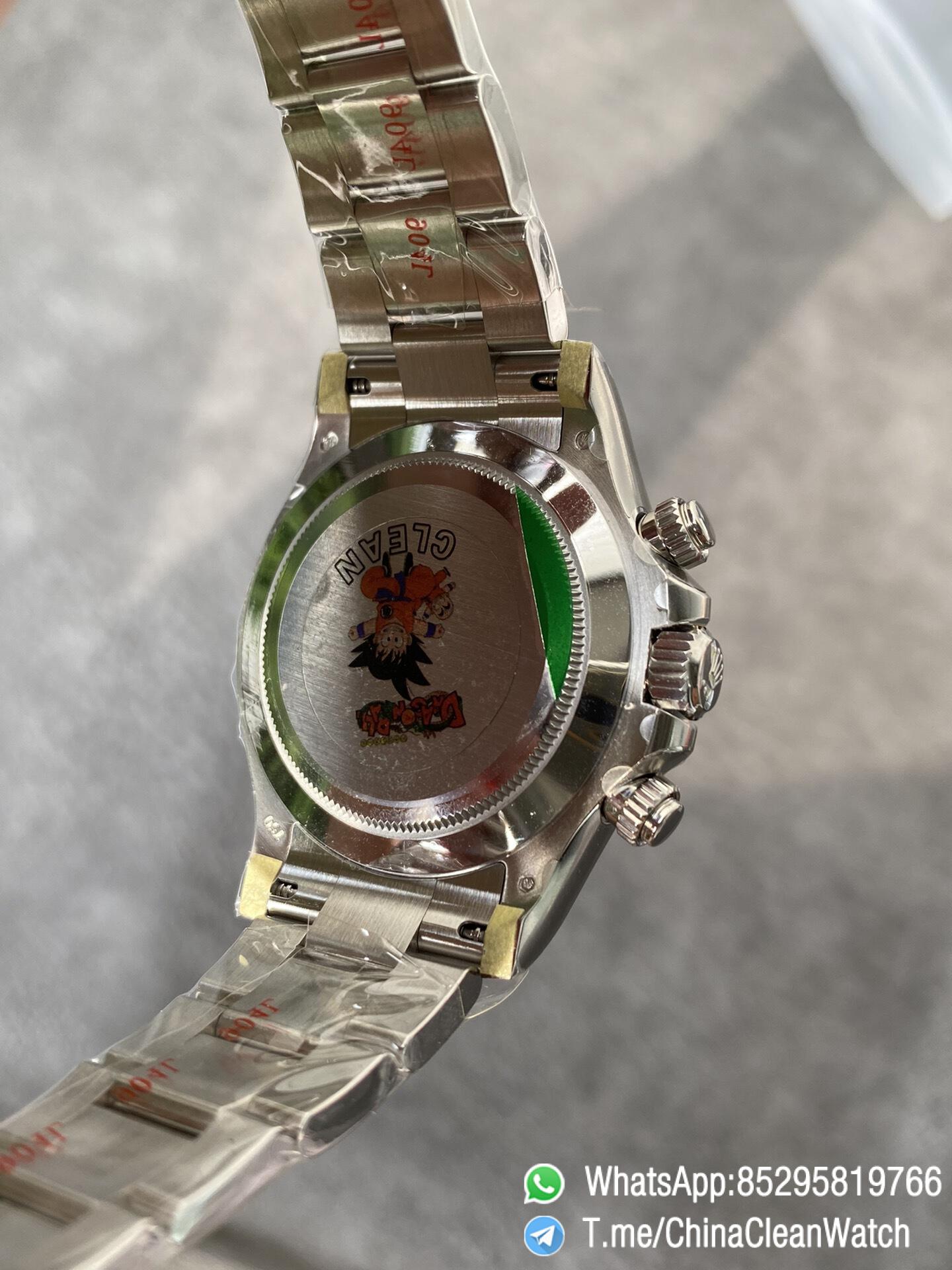 Clean Factory Daytona 116509 Blue Dial 904L Steel Case Oyster Bracelet SuperClone DanDong 4130 Movement 07 Clean Factory Daytona 116509 Blue Dial 904L Steel Case Oyster Bracelet SuperClone DanDong 4130 Movement 07