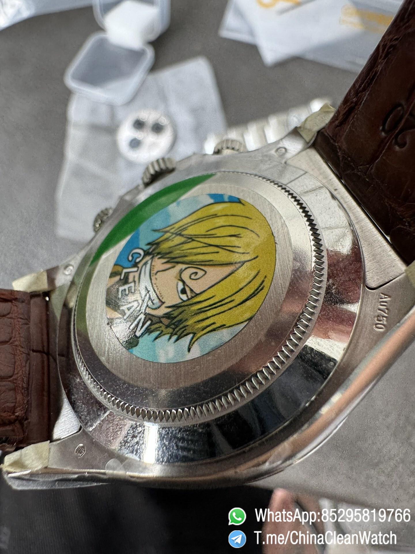 Clean Factory Daytona 116519 Tahitian MOP Dial with Diamonds Markers DD 4130 Movement Alligator Leather Strap 07 Clean Factory Daytona 116519 Tahitian MOP Dial with Diamonds Markers DD 4130 Movement Alligator Leather Strap 07