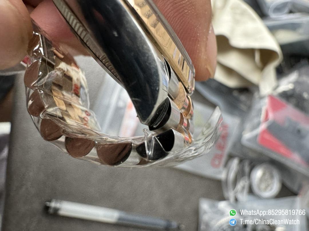 Clean Factory DateJust 36mm 126231 Wimbledon 904L Steel Grey Dial Green Roman Marker Two Tone Jubilee Bracelet SH3235 Movement 10 Clean Factory DateJust 36mm 126231 Wimbledon 904L Steel Grey Dial Green Roman Marker Two Tone Jubilee Bracelet SH3235 Movement 10