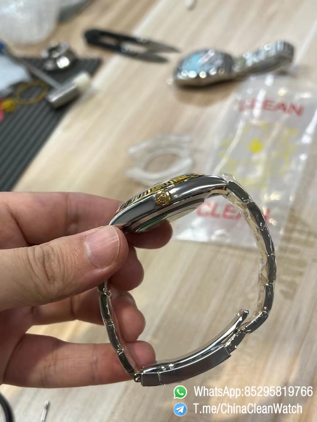 Clean Factory Datejust 41mm 126333 Black Dial Yellow Gold Bezel 904L Steel Two Tone Oyster Bracelet SH3235 Movement 02 Clean Factory Datejust 41mm 126333 Black Dial Yellow Gold Bezel 904L Steel Two Tone Oyster Bracelet SH3235 Movement 02