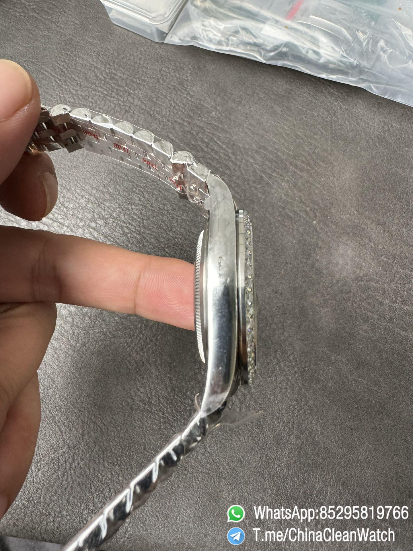 Clean Factory Rolex Datejust 126334 41mm MOP Dial Diamonds Bezel 904L Steel Jubilee Bracelet SH3235 Movement 07 Clean Factory Rolex Datejust 126334 41mm MOP Dial Diamonds Bezel 904L Steel Jubilee Bracelet SH3235 Movement 07