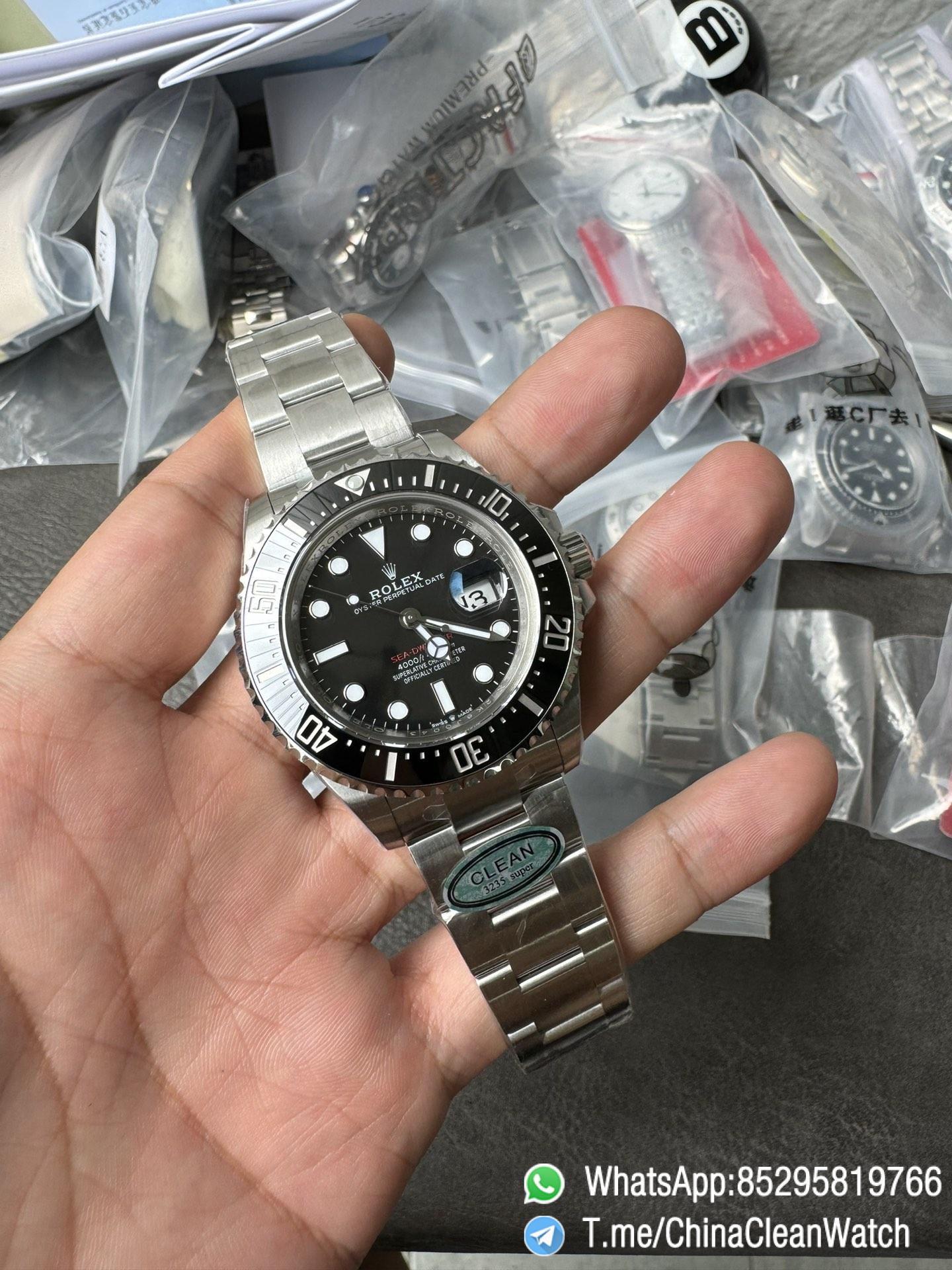 wsxc1725Clean Factory Rolex Sea Dweller 126600 Single Red 904L Steel Case and Bracelet SH3235 Movement 10 wsxc1725Clean Factory Rolex Sea Dweller 126600 Single Red 904L Steel Case and Bracelet SH3235 Movement 10