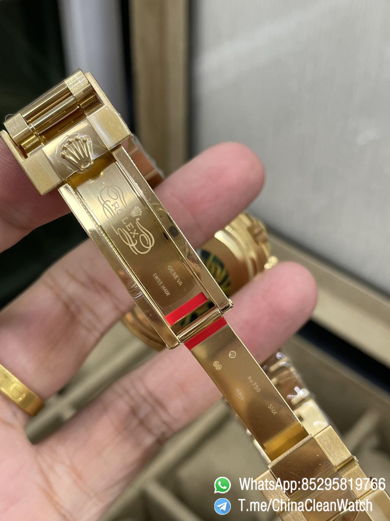 Clean Factory Daytona 126508 18K Yellow Gold Plated on Case Bracelet Yellow Gold Dial with Black Sub Dial SH4131 Movement 07 Clean Factory Daytona 126508 18K Yellow Gold Plated on Case Bracelet Yellow Gold Dial with Black Sub Dial SH4131 Movement 07