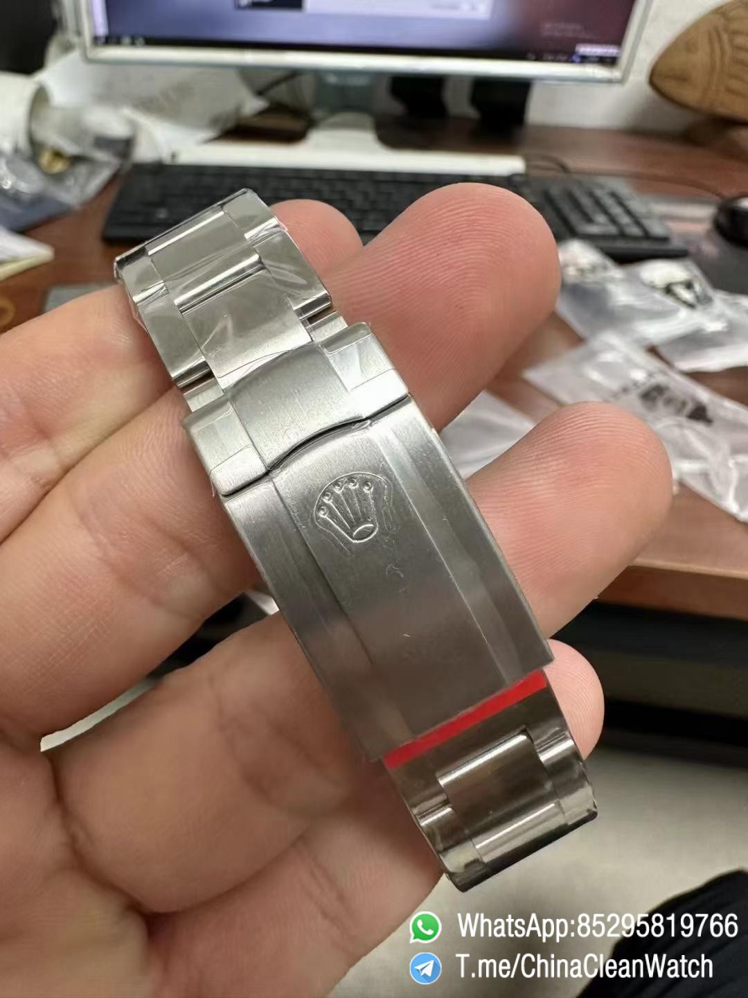 Clean Factory Watches Oyster Perpetual 124300 CF OP 41mm 904L Steel Pink Dial VR3230 Movement 08 Clean Factory Watches Oyster Perpetual 124300 CF OP 41mm 904L Steel Pink Dial VR3230 Movement 08