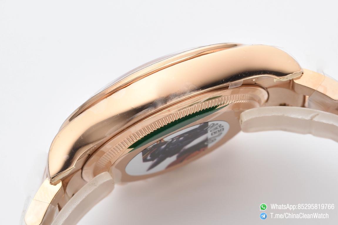 Clean Factory Rolex Daytona 126505 Rose Gold Case Bracelet Black Dial with Rose Gold Sub Dial SH4131 Movement 07 Clean Factory Rolex Daytona 126505 Rose Gold Case Bracelet Black Dial with Rose Gold Sub Dial SH4131 Movement 07