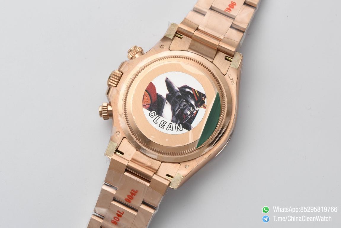 Clean Factory Rolex Daytona 126505 Rose Gold Case Bracelet Rose Gold Dial with Black Sub Dial SH4131 Movement 08 Clean Factory Rolex Daytona 126505 Rose Gold Case Bracelet Rose Gold Dial with Black Sub Dial SH4131 Movement 08