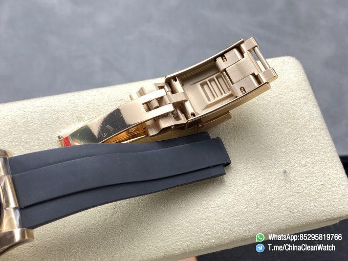 Clean Factory Daytona 126515LN 18K Rose Gold Plated Case Black and Rose Gold Dial Oysterflex Strap SH4131 09