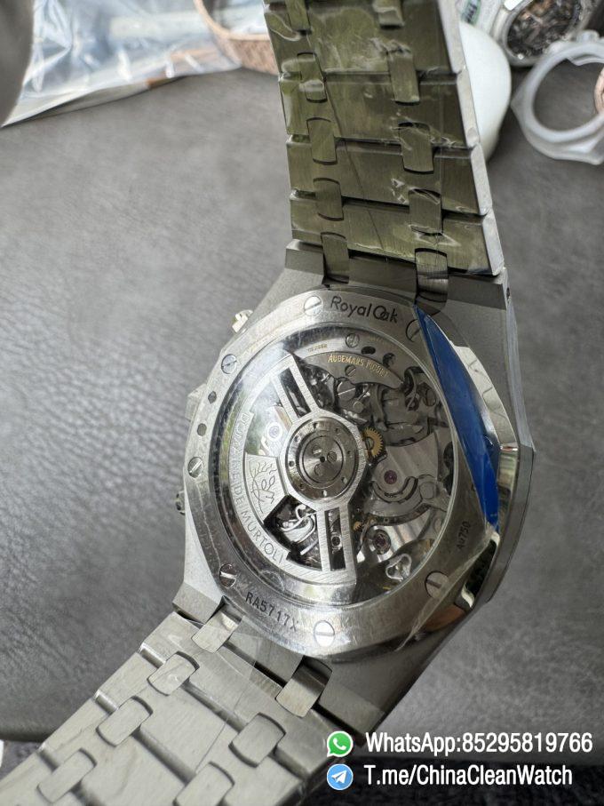 APS Factory Super Clone AP Royal Oak Chrono 26240 Purple Dial on Stainless Steel Case and Bracelet SuperClone 4401 Movement 08