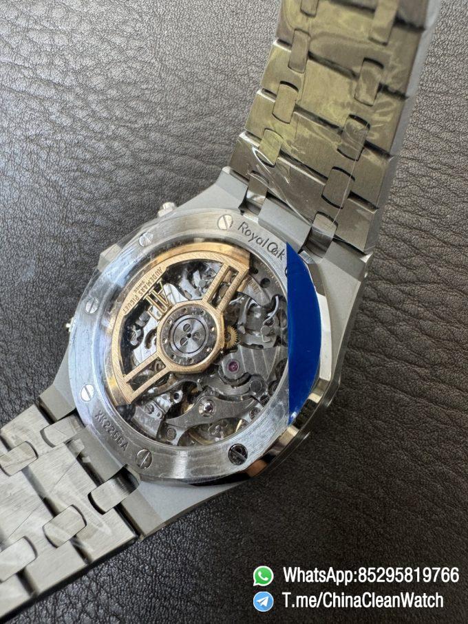 APS Factory Super Clone Royal Oak Chrono 26240 Blue Dial on Stainless Steel Case and Bracelet SuperClone 4401 Movement 12