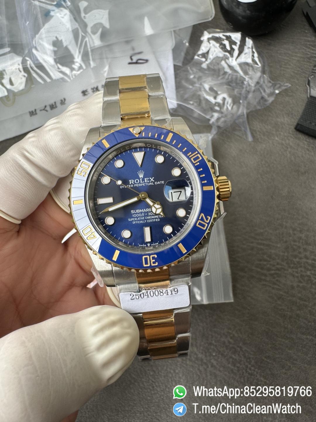 Clean Factory Watch Submariner 126613LB 41mm Blue Dial Blue Ceramic Bezel Wrapped 18K Yellow Gold Case and Oyster Bracelet SH3235 Movement 01 Clean Factory Watch Submariner 126613LB 41mm Blue Dial Blue Ceramic Bezel Wrapped 18K Yellow Gold Case and Oyster Bracelet SH3235 Movement 01