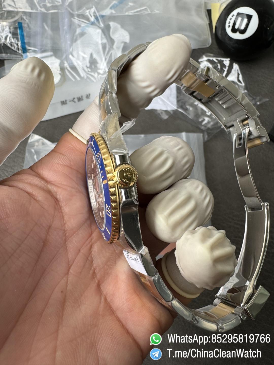 Clean Factory Watch Submariner 126613LB 41mm Blue Dial Blue Ceramic Bezel Wrapped 18K Yellow Gold Case and Oyster Bracelet SH3235 Movement 07 Clean Factory Watch Submariner 126613LB 41mm Blue Dial Blue Ceramic Bezel Wrapped 18K Yellow Gold Case and Oyster Bracelet SH3235 Movement 07