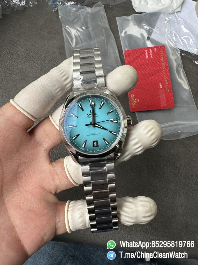 VSF Seamaster Aqua Terra 150m 41mm Turquoise Dial with Black Gradient Effect Super Luminova Super Clone 8900 Movement 01