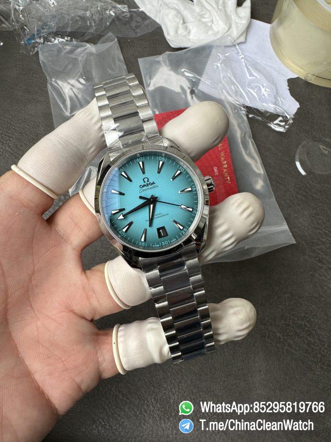 VSF Seamaster Aqua Terra 150m 41mm Turquoise Dial with Black Gradient Effect Super Luminova Super Clone 8900 Movement 03
