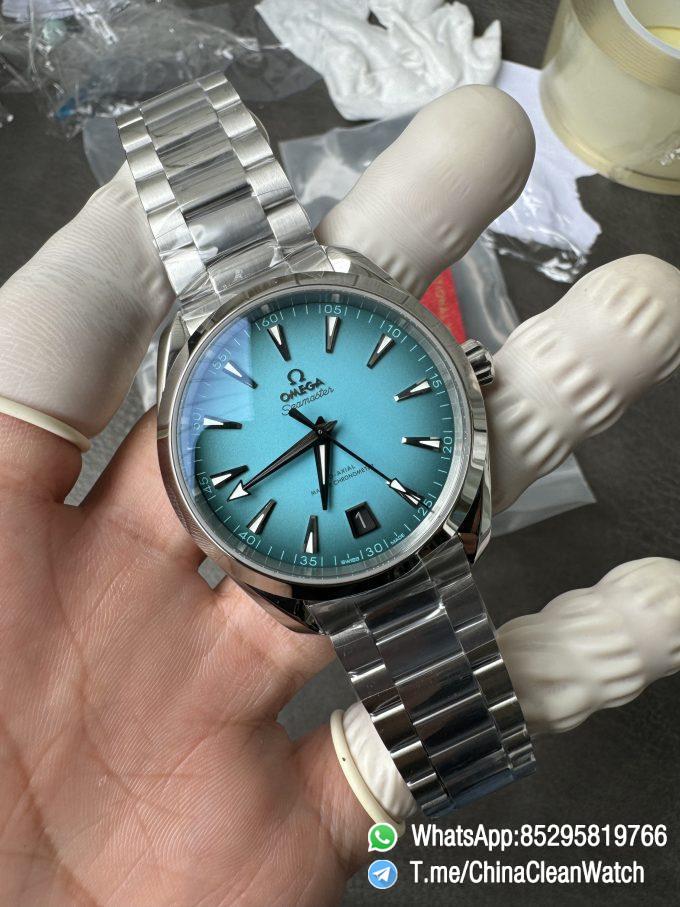 VSF Seamaster Aqua Terra 150m 41mm Turquoise Dial with Black Gradient Effect Super Luminova Super Clone 8900 Movement 06