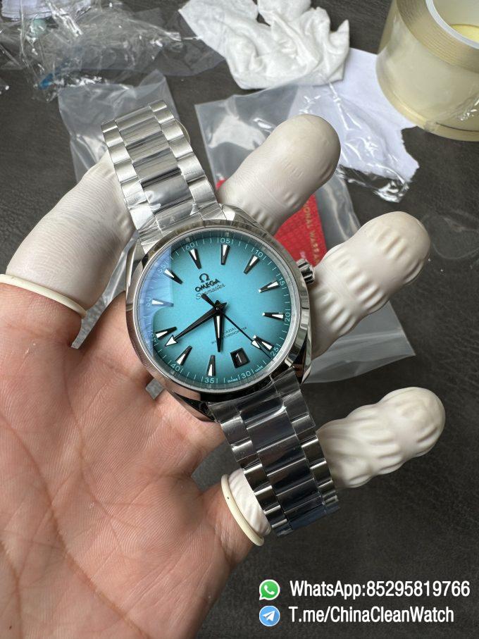VSF Seamaster Aqua Terra 150m 41mm Turquoise Dial with Black Gradient Effect Super Luminova Super Clone 8900 Movement 07