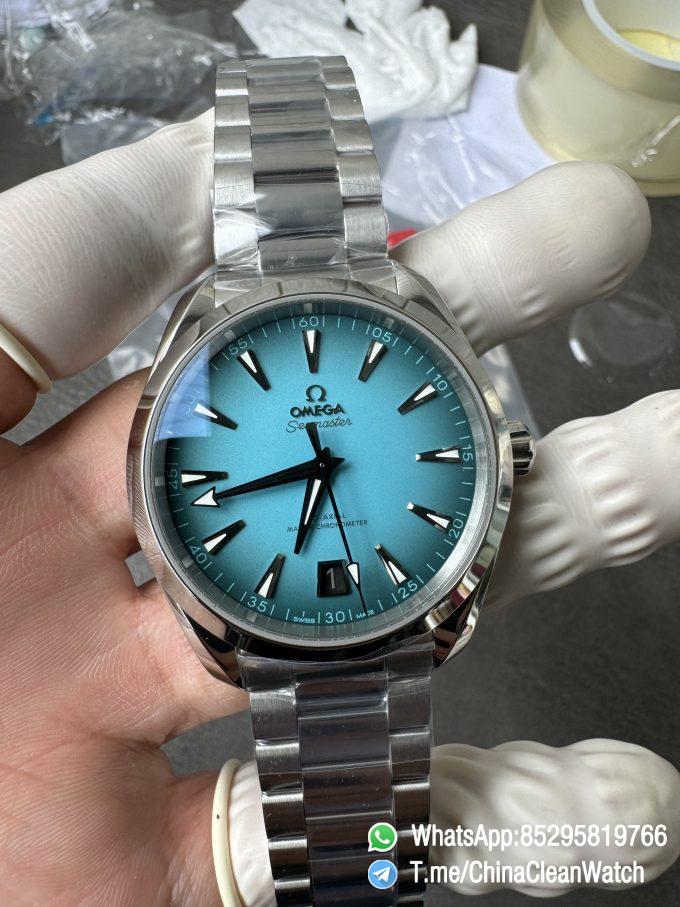 VSF Seamaster Aqua Terra 150m 41mm Turquoise Dial with Black Gradient Effect Super Luminova Super Clone 8900 Movement 08