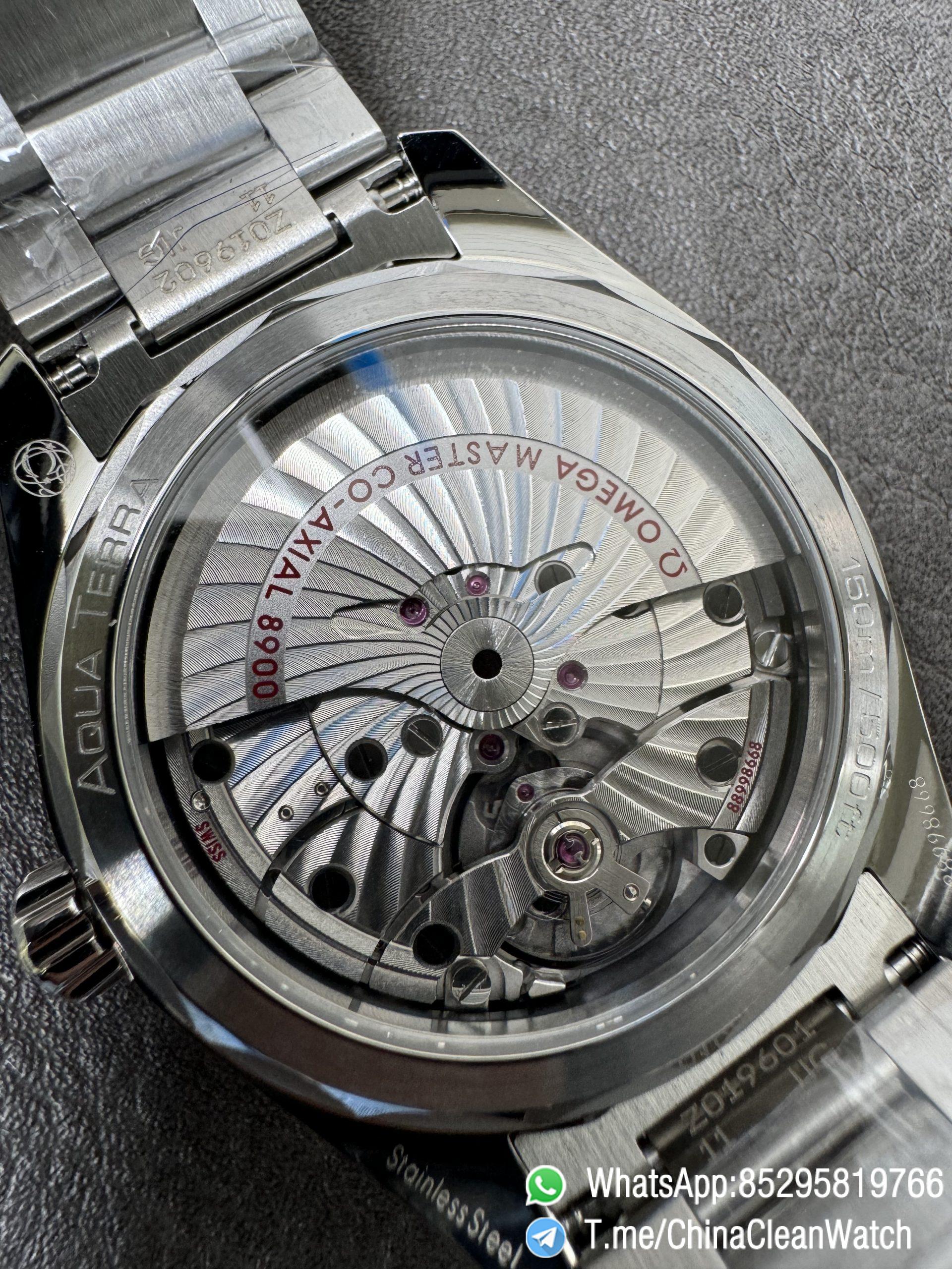 VSF Seamaster Aqua Terra 150m 41mm Turquoise Dial with Black Gradient Effect Super Luminova Super Clone 8900 Movement 11 VSF Seamaster Aqua Terra 150m 41mm Turquoise Dial with Black Gradient Effect Super Luminova Super Clone 8900 Movement 11