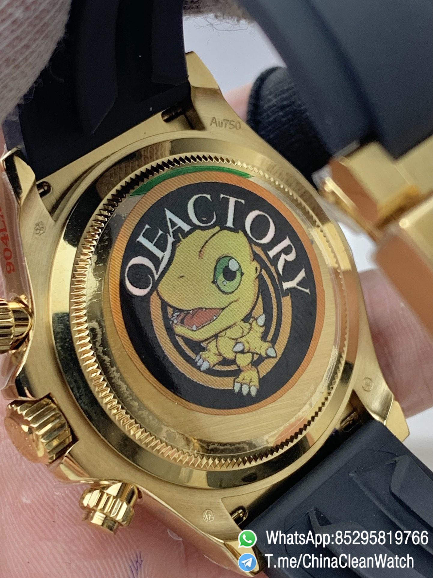 Clean Factory Certified Store QF Gain Weight Daytona 126518LN Turquoise Blue and Black Dial Yellow Gold Case Black Ceramic Bezel Oysterflex Strap Blue Luminous Indexs DD4131 Movement 03 Clean Factory Certified Store QF Gain Weight Daytona 126518LN Turquoise Blue and Black Dial Yellow Gold Case Black Ceramic Bezel Oysterflex Strap Blue Luminous Indexs DD4131 Movement 03