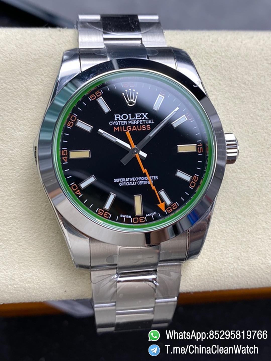Clean Factory Watch Store C Factory Milgauss 116400 40mm Black Dial Lightning Orange Second Hand Green Sapphire Crystal Super Clone 3131 Carlibre 00 Clean Factory Watch Store C Factory Milgauss 116400 40mm Black Dial Lightning Orange Second Hand Green Sapphire Crystal Super Clone 3131 Carlibre 00