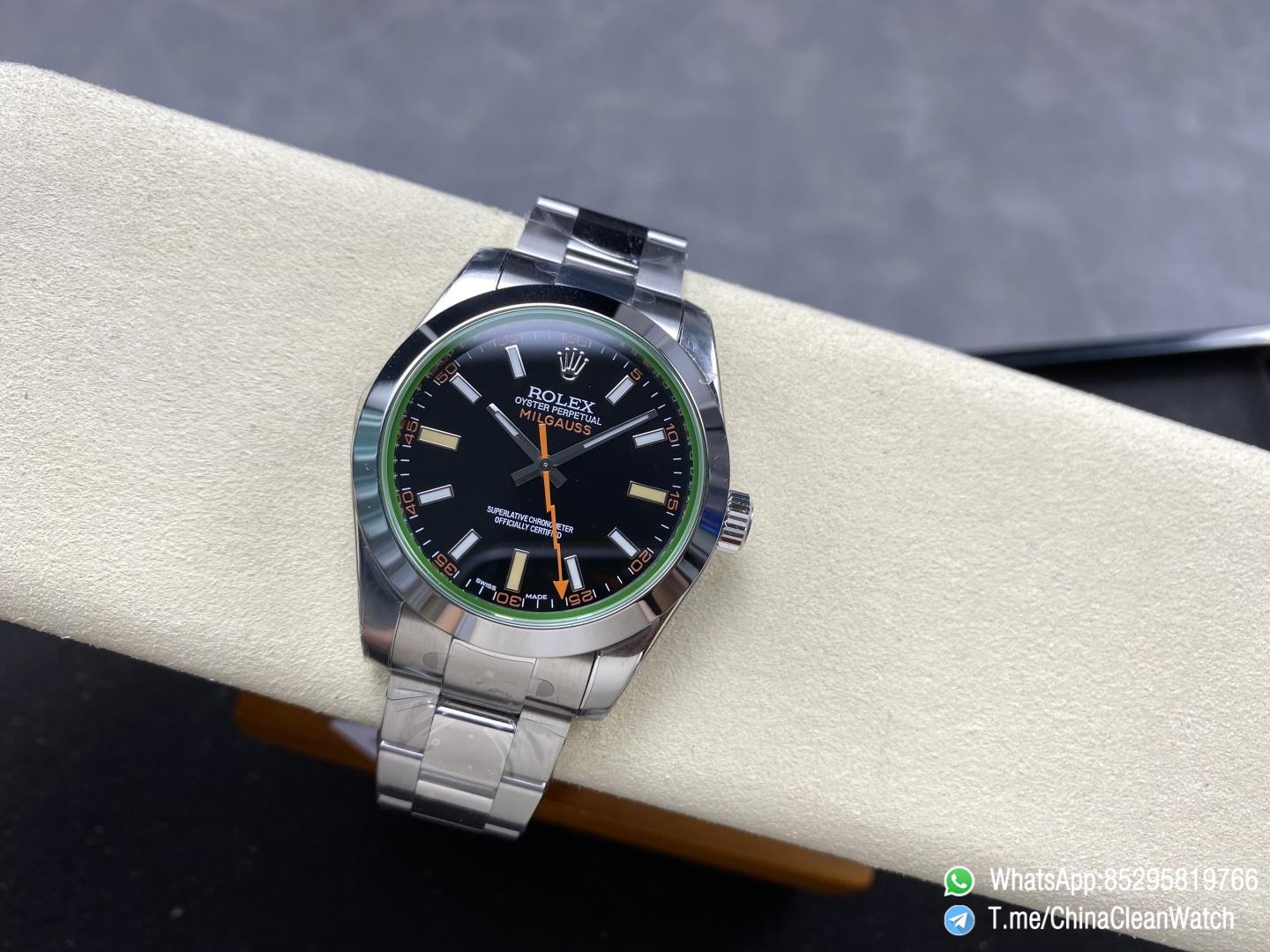 Clean Factory Watch Store C Factory Milgauss 116400 40mm Black Dial Lightning Orange Second Hand Green Sapphire Crystal Super Clone 3131 Carlibre 02 Clean Factory Watch Store C Factory Milgauss 116400 40mm Black Dial Lightning Orange Second Hand Green Sapphire Crystal Super Clone 3131 Carlibre 02