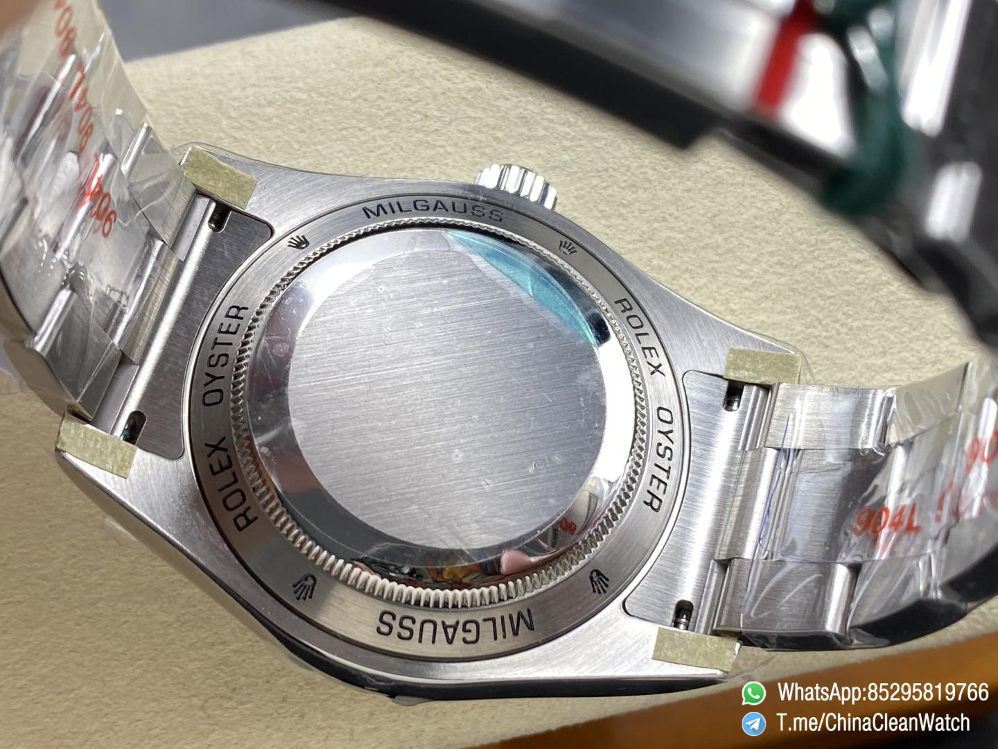 Clean Factory Watches Authorized Store C Factory Rolex Milgauss 40mm White Dial Orange Index and Lightning Second Hand Super Clone 3131 Carlibre 08 Clean Factory Watches Authorized Store C Factory Rolex Milgauss 40mm White Dial Orange Index and Lightning Second Hand Super Clone 3131 Carlibre 08