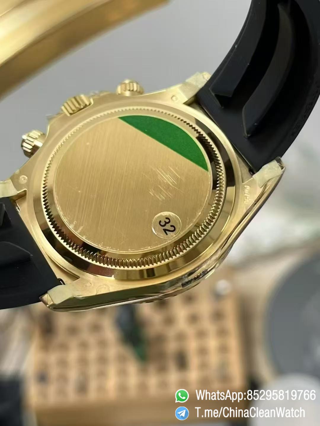 Clean Factory Watches Authorized Store VSF Daytona Paul Newman 126518LN Yellow Gold Case Black Dial Yellow Gold Sub Dial Oysterflex DD4131 Calibre 11 Clean Factory Watches Authorized Store VSF Daytona Paul Newman 126518LN Yellow Gold Case Black Dial Yellow Gold Sub Dial Oysterflex DD4131 Calibre 11